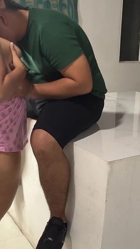 My Best Friend's Stepsister Visited Her and I Fucked Her