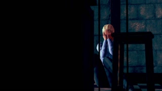 beautiful princess creampie to the big monster - 3d hentai animation