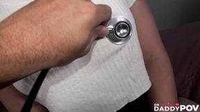 ”Beautiful Brunette Angel Gostosa Pounded After Blowjob”