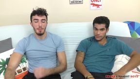 Gym buddies caught you looking bro straight dudes get destroyed raw