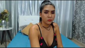 Latin Lesbian Couple Plays