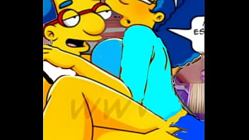 Milhouse le da su despedida a marge