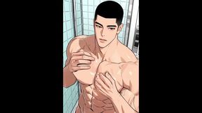 Keeping the video focused on that horny, buzz-cut muscle sub