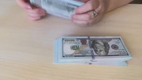 Counting 300000 bucks