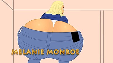 Melanie Monroe's Big Pawg ass in hot footsex cartoon