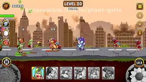 Plant Girls Battle Horny Insects with Busty Charm in Ecchi Tower Defense