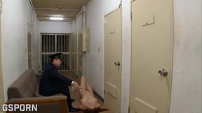 Hot sex in Tokyo police station fucking sexies japanese teens and milf
