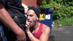UNIFORMED pervs SLAM suspects tight gay ass RAW