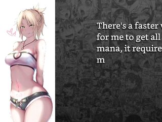 Mordred from fate locks u in chastity to celebrate Locktober