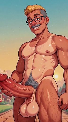 Hunk Super Mario Inspired Italian Nude Ai Men