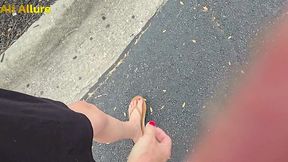 ali allure tries on clothes for stepson