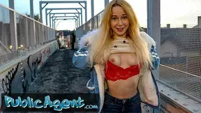 Public Sex – She finished with a face full of spunk