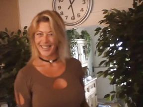 Pierced busty MILF gets screwed at casting