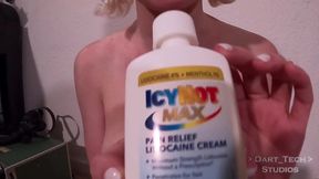 playing with icy hot adventures w dart