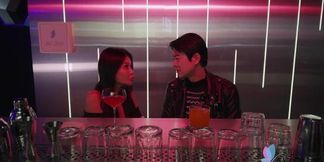 Asian beauty lets new makeup artist fuck her