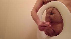 Toilet Seat Masturbation