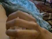 Teen Tries Fleshligt For The First Time, HUGE CUMSHOT