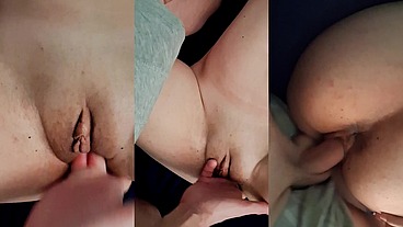Ženský výstřik při prstění a rychlý domácí sex
