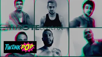 Six Hot Twink Studs Jerk Big Dicks and Blast Cumshots On Camera