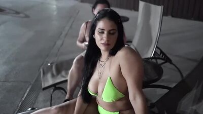 Curvy girls are fucking with a well-endowed black stllion