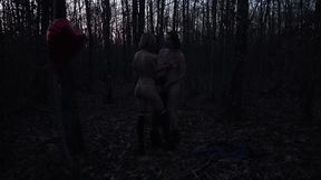 1.2.3 dans les bois... court-metrage : 3.30 minutes ( trio lesbien soft, exhib ...