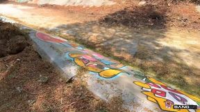 Penelope Snaps' Wild Outdoor Adventure: Candid Moments and Intense Encounters!