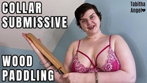 Collar Submissive Wood Paddling MP4