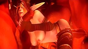 Orcs Fuck A Beautiful Elf Girl! Animated Orgy World Of Warcraft