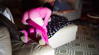 Sissy Crossdresser Plays with New Anal Toy Solo