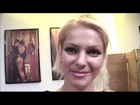 Blonde Slut Enjoys a Big Cock Inside Her