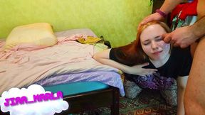 she put on stockings to seduce her neighbor into wild sex