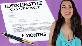 Loser Lifestyle Contract - Real 6 Month Reject Reprogramming Guidance with Countess Wednesday - Pussy Denial, Sexual Rejection, Loser Porn, Mind Fuck MP4 1080p