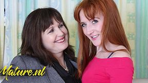 MILF and Teen Get Wild with Each Other's Pussies