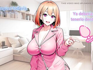 Spanish audio JOI - Watch out! For gamers who love anal, don't miss this perverse JOI.