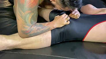 BBC VIKTOR ROM Wrestling to fuck -Ricky hard daddy bear rough sex gay
