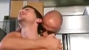 Latin Gay Lovers Slaming Sexy Arse In Kitcthellos Chabn During Work