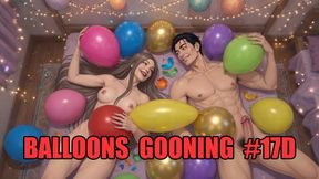 Balloons Gooning #17D: Latex Tension Overload (Animated, Music, Text)