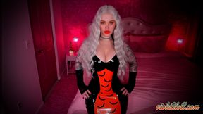Spellbound by Latex: Body Worship With Violet Doll
