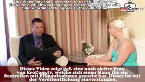 Curvy German student seduces her teacher