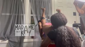 Bbygirl Cuffed To Madames New Chair With Verified Amateurs