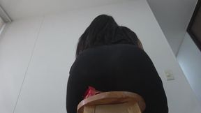 Vivi Sensually Destroys Lightning McQueen Slow Butt Crush in Leggings