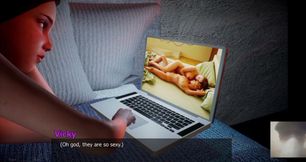 Virgin 18 Plus Step-daughter Is Caught by Her Step-dad While She Was in His Room