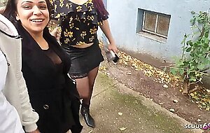 Real amateur changing room ffm threesome, public scand
