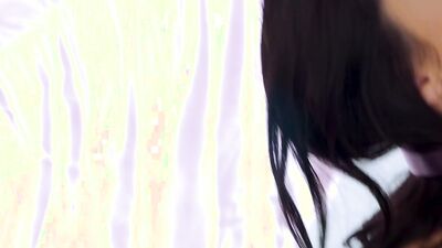 Adorable brunette Diana Grace is happy to be fucked in the ass