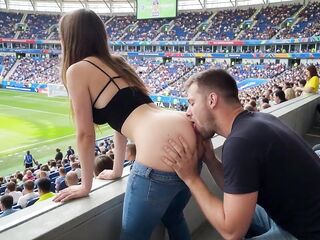 I MET A MARVELOUS WOMAN AT THE WORLD CUP, AND WE ENDED UP HAVING SEX IN PUBLIC AT THE STADIUM (IA)