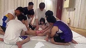 Hmn-663 On That Day, The University Sports Club Turned Into A Muddy, Semen-filled, Love Juice-splattering, Creampie Gangbang Training Camp