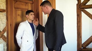 Bastian Karim is the latest toy for DILF Legrand Wolf