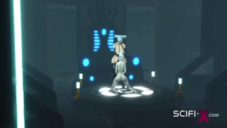 Only fuck A sexy young hottie gets her ass fucked by 3d shemale dickgirl