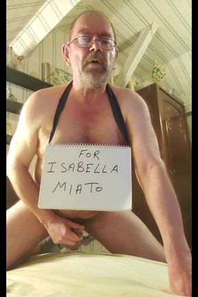 Me Jean Bart Cum for Mistress Isabella Miato