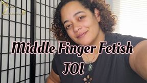 Middle Finger Fetish JOI